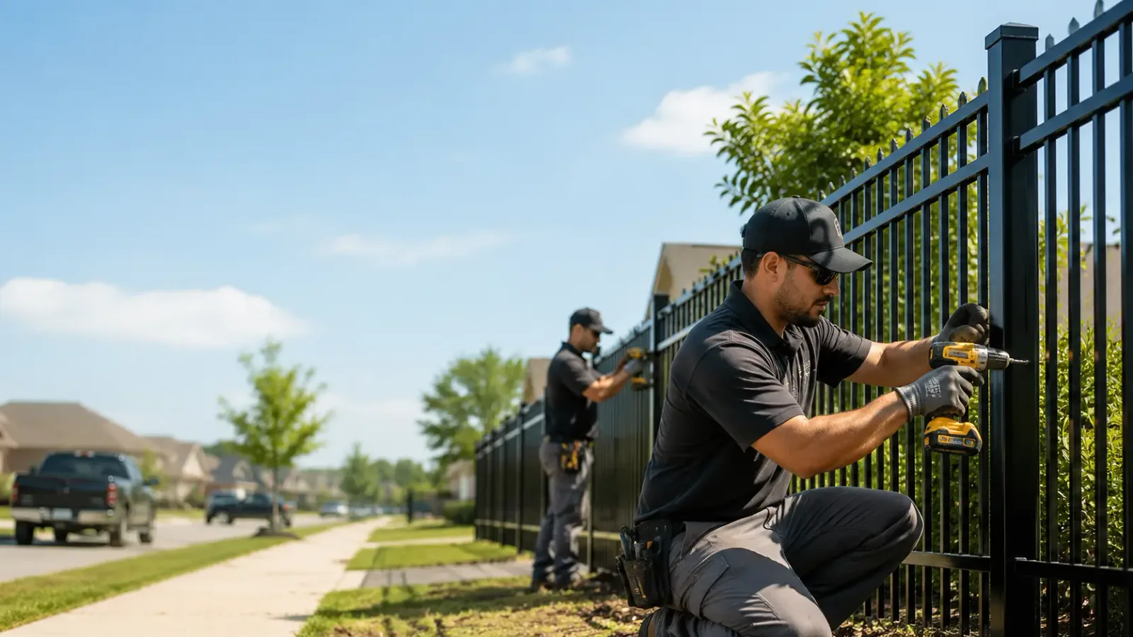 Metal Fence Installation in Kent City, MI
